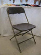Brown Chair Price $0.60 each Delivery Charge 0.40/chair